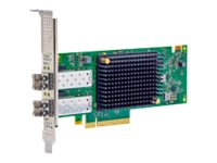 Emulex LPE36002-M64 - Adaptador de bus de host - PCIe 4.0 x8 perfil bajo - 64Gb Fibre Channel Gen 7 (Short Wave) x 2 LPE36002-M64
