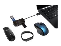 Kensington UH4000 - Hub - 4 x SuperSpeed USB 3.0 - sobremesa K33978WW