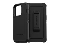 OtterBox Defender Series - Carcasa trasera para teléfono móvil - resistente - policarbonato, goma sintética, 50 % de plástico reciclado - negro - para Apple iPhone 13 Pro 77-84218