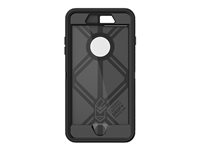 OtterBox Defender Series - Carcasa protectora para teléfono móvil - resistente - policarbonato, goma sintética - negro - para Apple iPhone 7 Plus, 8 Plus 77-56825