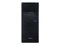 Tacens Alu - Media torre - ATX - sin fuente de alimentación - negro - USB/Audio 2ALUM