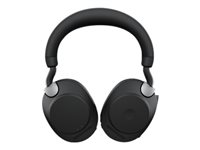 Jabra Evolve2 85 UC Stereo - Auricular - tamaño completo - Bluetooth - inalámbrico, cableado - cancelación de sonido activo - conector de 3,5 mm - aislamiento de ruido - negro 28599-989-999