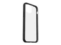 OtterBox React Series - Carcasa trasera para teléfono móvil - cristal negro - para Apple iPhone 12, 12 Pro 77-66224