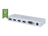 Vision Techconnect TC-HDMI31 - Interruptor de vídeo/audio - 3 x HDMI - sobremesa TC-HDMI31