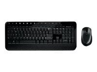 Microsoft Wireless Desktop 2000 - Juego de teclado y ratón - inalámbrico - 2.4 GHz - Portugués M7J-00007