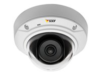 AXIS M3006-V Network Camera - Cámara de vigilancia de red - cúpula - antipolvo / a prueba de vandalismo - color - 2048 x 1536 - 1080p - montaje M12 - iris fijo - LAN 10/100 - MJPEG, H.264, AVC - PoE 0514-001