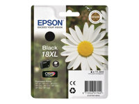 Epson 18XL - XL - negro - original - cartucho de tinta - para Expression Home XP-212, 215, 225, 312, 315, 322, 325, 412, 415, 422, 425 C13T18114010