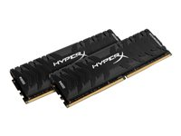 HyperX Predator - DDR4 - kit - 16 GB: 2 x 8 GB - DIMM de 288 espigas - 3000 MHz / PC4-24000 - CL15 - 1.35 V - sin búfer - no ECC - negro HX430C15PB3K2/16
