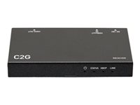 C2G HDMI HDBaseT Extender over Cat Box Transmitter to Box Receiver - 4K 60Hz - Alargador para vídeo/audio - HDMI - hasta 70 m C2G30010