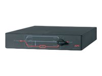 APC Service Bypass Panel - Interruptor bypass (montaje en bastidor) - CA 230 V - conectores de salida: 10 - 2U - 19" - negro - para InfraStruXure Type A 4-12; Smart-UPS 3000, 3000R3IBX120, 3000RM X-93, 5000 SBP5000RMI2U