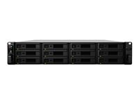 Synology RackStation RS3618XS - Servidor NAS - 12 compartimentos - montaje en bastidor - SATA 6Gb/s - RAID 0, 1, 5, 6, 10, JBOD, RAID F1 - RAM 8 GB - Gigabit Ethernet - iSCSI soporta - 2U RS3618XS