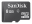 SanDisk - Tarjeta de memoria flash ( adaptador microSDHC a SD Incluido ) - 8 GB - Class 2 - microSDHC - negro
