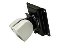 Ergotron 100 Series - Kit de montaje (pivote) - perfil bajo - para pantalla LCD - individual - plástico, acero - gris, negro - tamaño de pantalla: hasta 32" - montable en superficie vertical 47-092-800