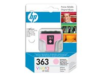 HP 363 - Magenta claro - original - cartucho de impresión - para Photosmart 8250, 8250xi, C6180, C6280, C7280, D7260, D7460 C8775EE#ABE