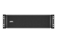 APC Smart-UPS SRT 192V 5kVA and 6kVA RM Battery Pack - Caja para baterías (montaje en bastidor) - 2 x baterías - Ácido de plomo - 3U - negro - para P/N: AR3006, AR3006SP, AR3103, AR3103SP, AR3106, AR3106SP, SRT5KRMXLW-TW, SRT6KXLTW SRT192RMBP