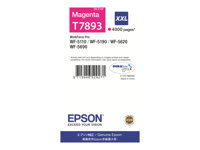 Epson T7893 - 34.2 ml - tamaño XXL - magenta - original - cartucho de impresión - para WorkForce Pro WF-5110DW, WF-5190DW, WF-5190DW BAM, WF-5620DWF, WF-5690DWF, WF-5690DWF BAM C13T789340