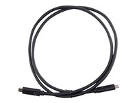 Targus - Cable USB - USB-C (M) a USB-C (M) - USB 3.1 Gen 2 - 5 A - 1 m - conector C reversible, compatibilidad con 4K - negro ACC927EU