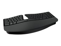 Microsoft Sculpt Ergonomic Keyboard For Business - Juego de teclado y teclado numérico - inalámbrico - 2.4 GHz - Reino Unido 5KV-00002