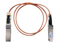 Cisco - Cable de red - QSFP+ a QSFP+ - 3 m - fibra óptica - SFF-8436 - activo - beige QSFP-H40G-AOC3M=